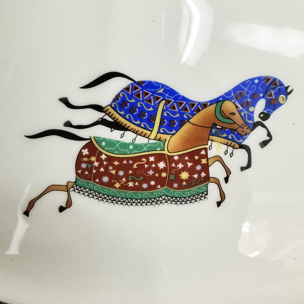 Bone China Oval Fish Plate Ceramic Tableware Sushi Dish Sashimi Plate Cooking Plate Molecular Cooking Tableware