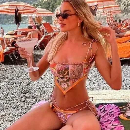 New sexy beach bikini Tiotik Easy Buy best-selling Roman style bud design fashionable swimsuit setXJ250324