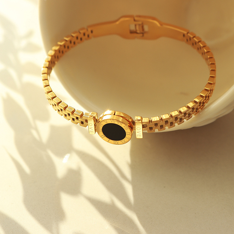 jewelry gold jewlery Gold Plated Stainless Steel Daily Outfit designer bracelet women bracelets bangle armband