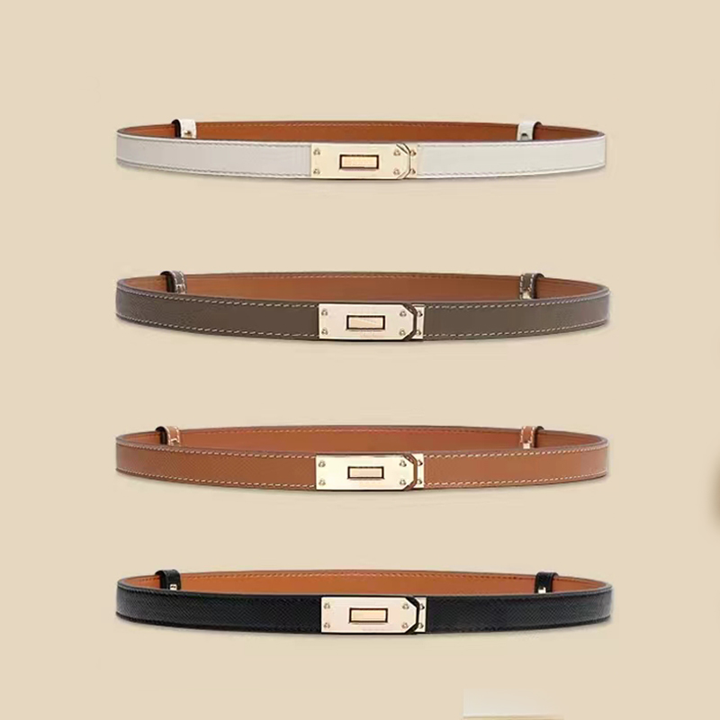 Luxury Designer Belt for Women Genuine Leather Cowhide Width 2cm Men Designers Belts Bronze Buckle Silver Womens Waistband Cintura With box