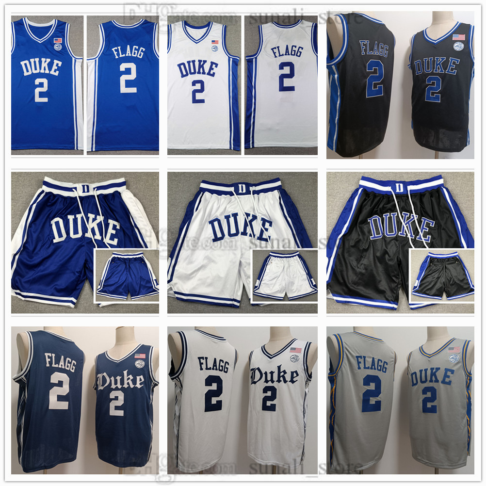 Stitched Men 2025 Duke College Blue Devils NCAA Basketball Jerseys 2 Cooper Flagg Sports Shorts with Pocket All Embroidery