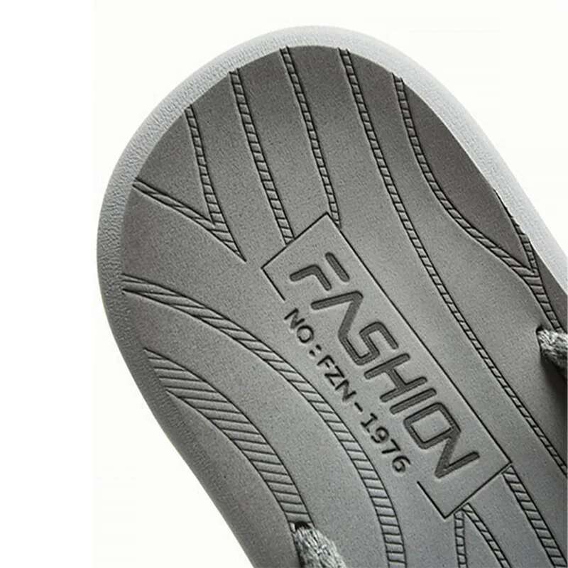 Men's Flip ps Casual Beach Shoes Large Size Men Sandals Summer Leisure anti slip