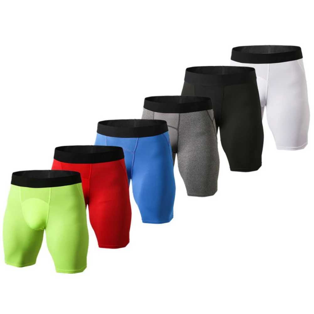 Sports and fitness pants mens basketball shorts tight fitting exercise gym running training bottom shorts quick dry compression legs W250324