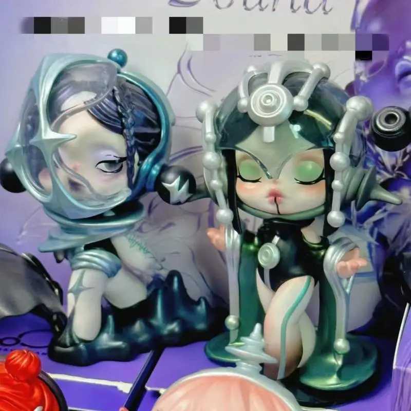 1 1 Replica Fashion Skullpanda Sound Series Blind Box Popmart Figure Trend Sp13 Generation Doll Gift Car Desktop OrnamentsT250325