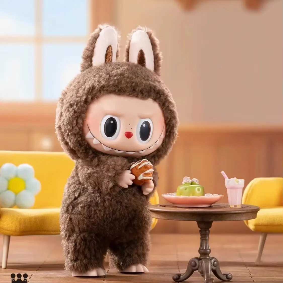 Labubu The Monsters Vinyl Base Doll Heart shaped Mobile Macaron Doll Blind Box Blind Bag Character Guest Bag China High quality ReproductionT250325