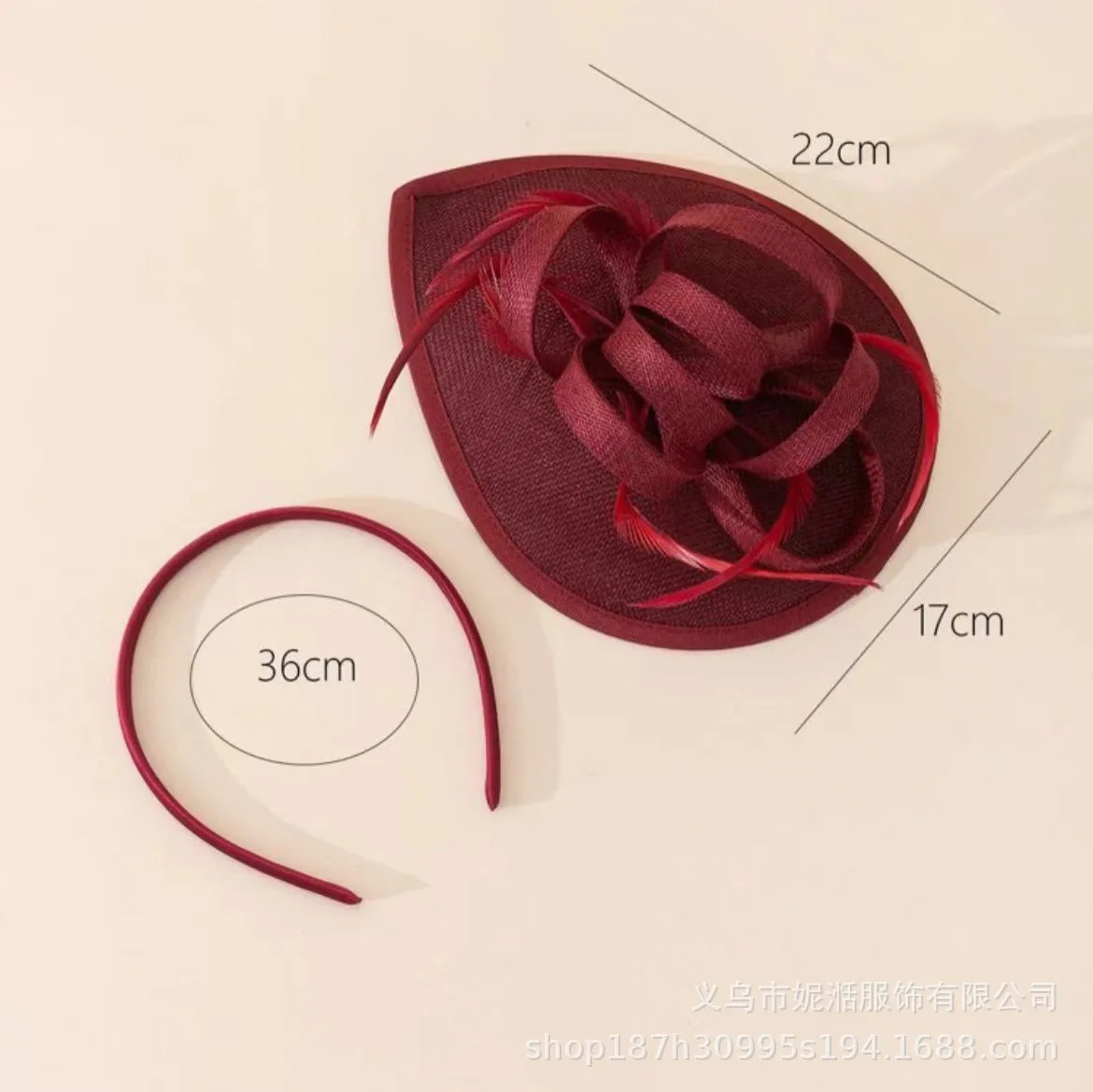 Elegant dangling hair charming hat for womens party hat bridal wedding performance race millionaire fancy headwear 250322