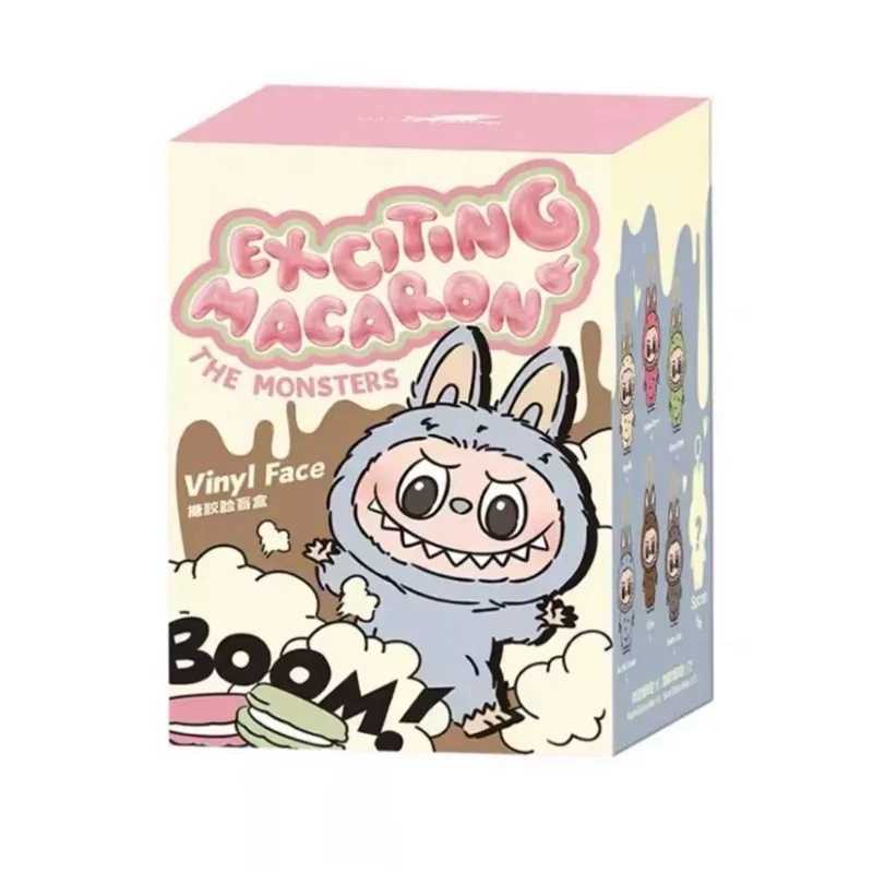 Labubu Exciting Blind Box Action Animated Number 17cm Cute Mystery Box PVC Doll and Hobby Decorative Monster Vinyl DollT250325