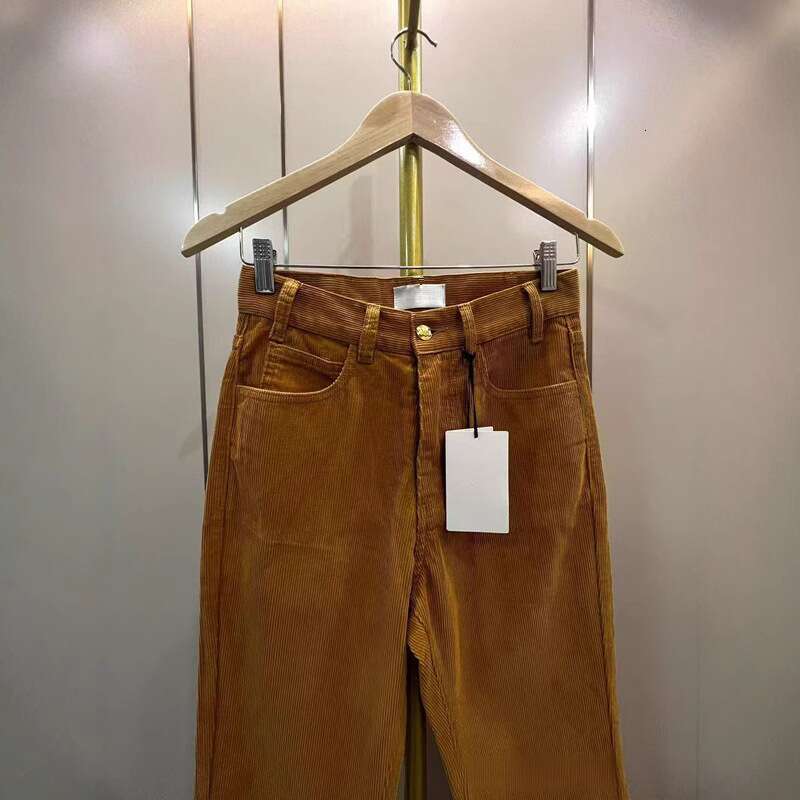 New Corduroy Micro Flared Goddess Pants For Women, Casual Versatile, Showing Height And Thinness B5