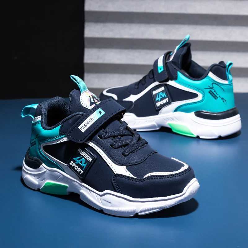 Brand childrens shoes childrens running shoes boys basketball sports shoes outdoor comfortable sports tennis shoes W250324