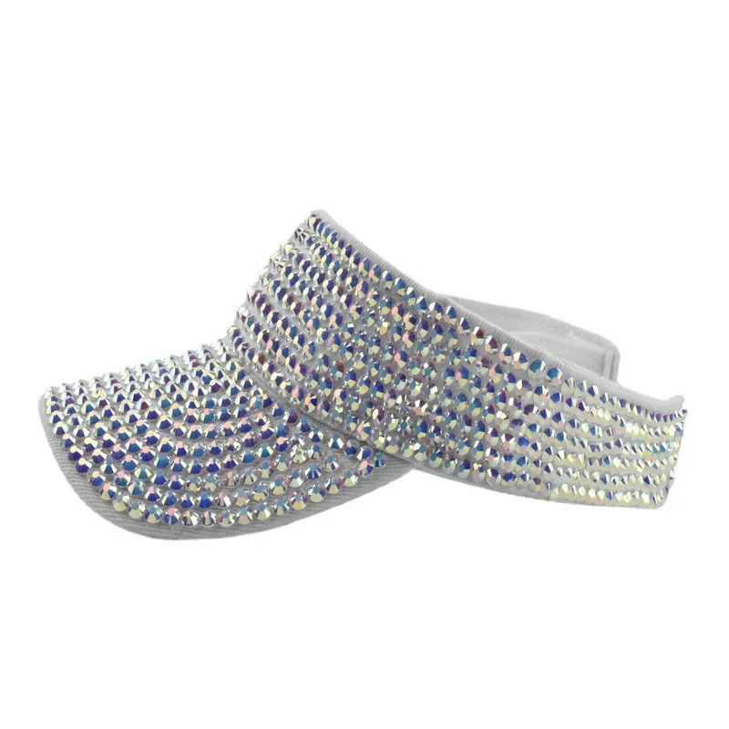 Diamond Hat Womens Summer Breathable Empty Hat Outdoor Bicycle Hat Sunscreen Hat Golf Hat Gorro 250320