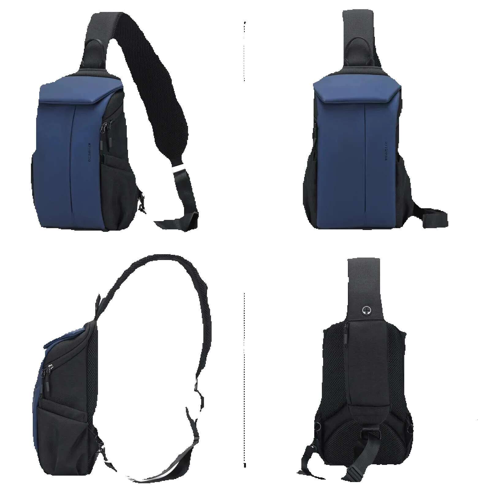 Waterproof Crossbody Bag Anti-Theft Travel Sing Bag Brand Male Chest Pack Men's Single Shoulder Backpacks With Phone Pocket