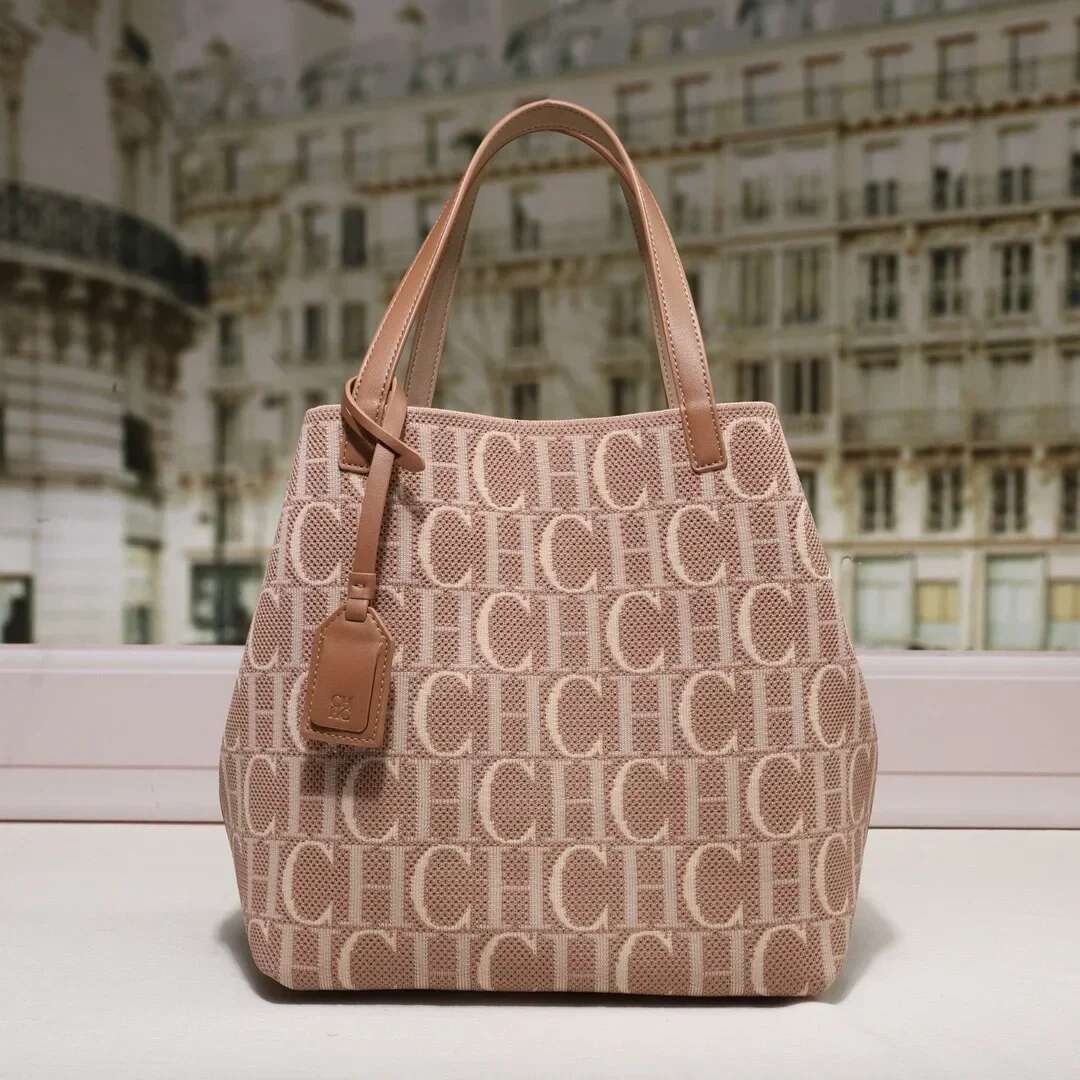 Cilmi-Harvill CHHC Bucket For Women Large Capacity Bag Hand Fabric Material Waterproof Button Colorful Series