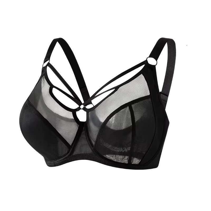 Women's Size Sexy Push-Up Breathable Mesh Anti-Sagging Underwear For Big Breasts Push-Up Large Cup Bra