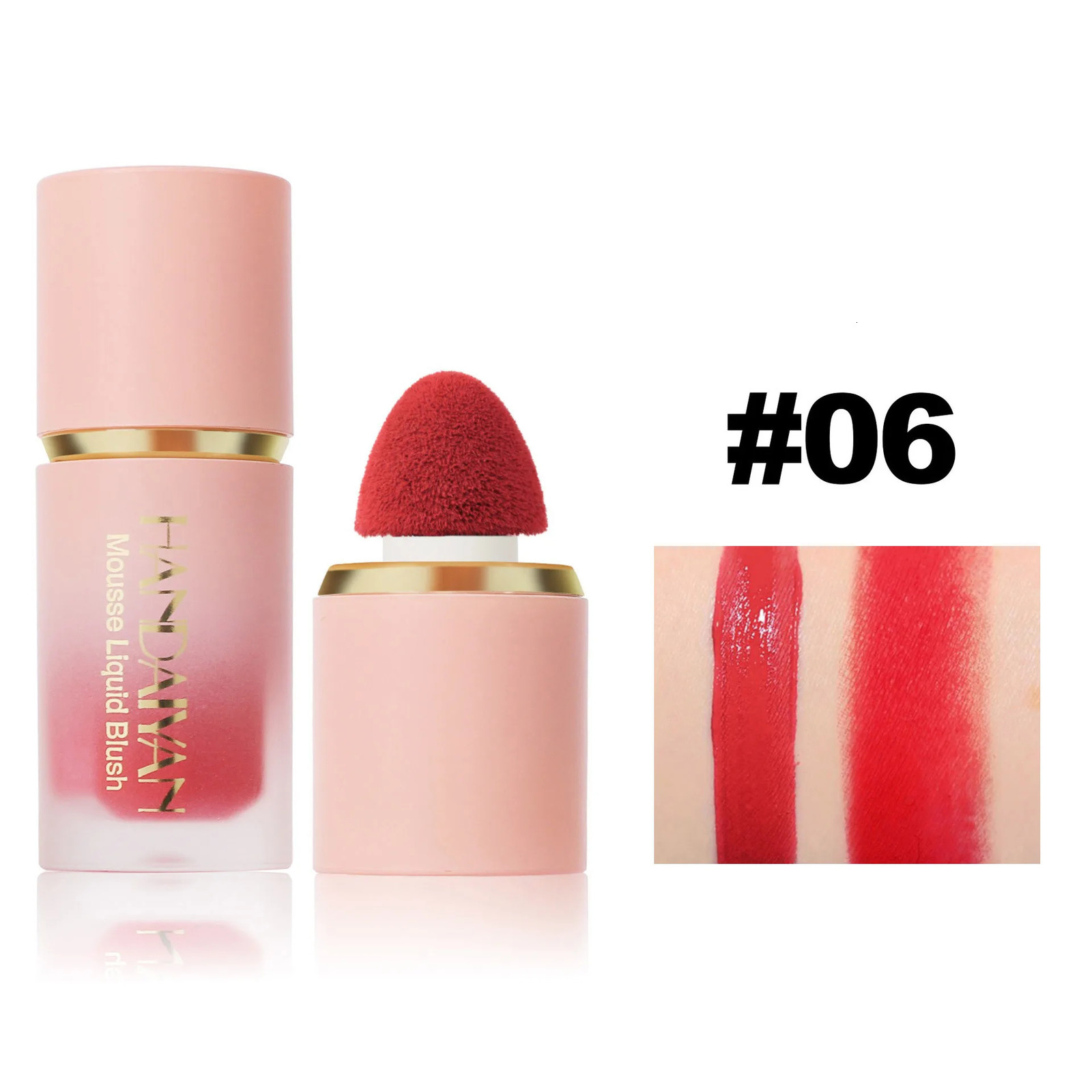 Liquid Blush Waterproof Multi-purpose Facial Blusher Stick Matte Lightweight Smooth High Pigment Contour All Skin Types Cosmetic 250324