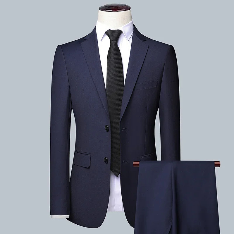 Wedding Suit for Men suit Vest Trousers Solid Color Business Suit 32 Business Suit for The Bridegroom and Man 250325