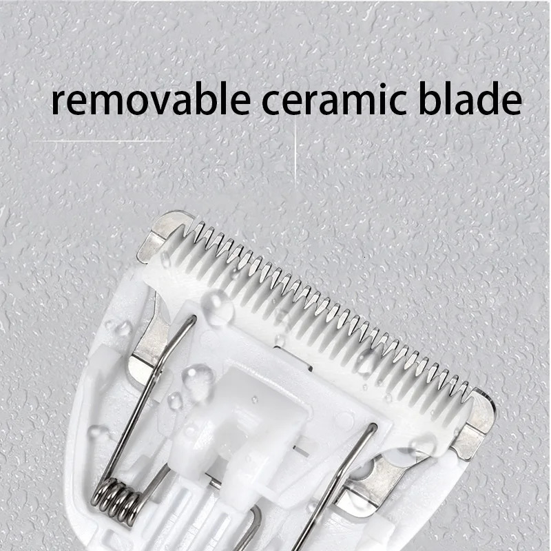 Kemei 811 Baby Hair Clipper Quiet Hair Trimmer for Kids and Children Waterproof Rechargeable Cordless Haircut Kit Ceramic Blade 250324