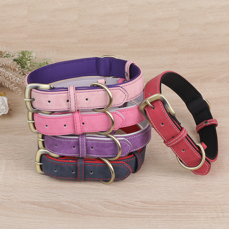 Soft & Strong PU Cat Collar with Retractable Strap and Premium Alloy Clasp Unisex Design