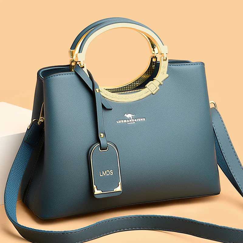 3-layer large capacity handbag handbag womens handbag designer shoulder bag high-quality soft leather wallet and handbag Z250324
