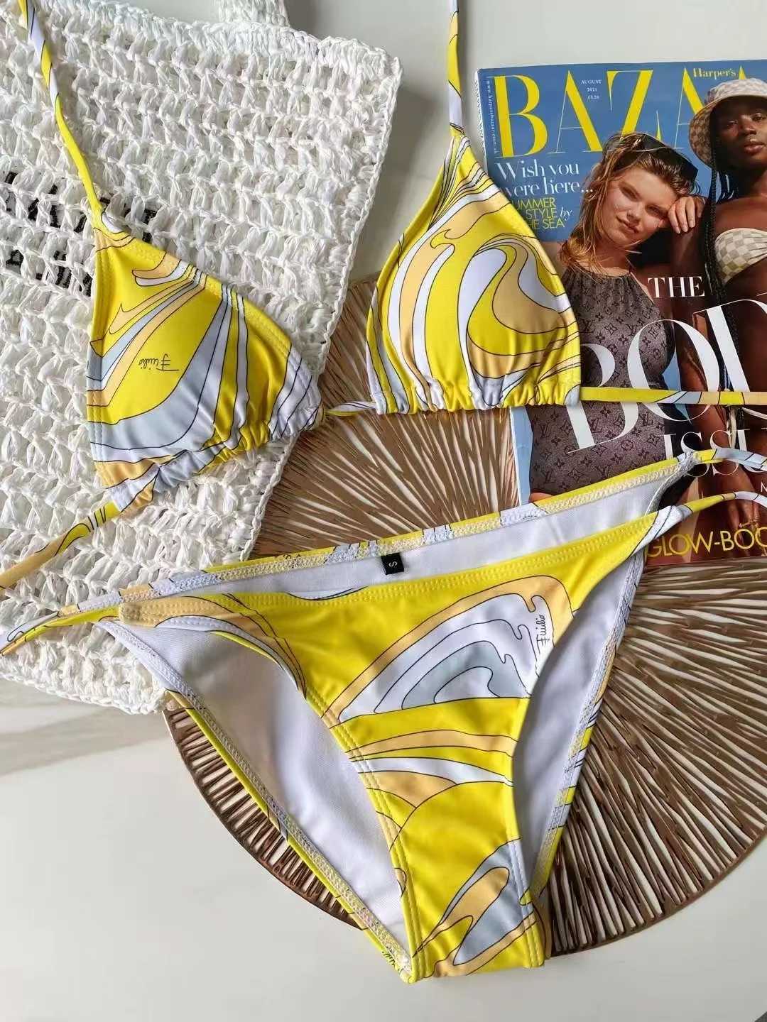 2025 striped bikini womens swimsuit sexy swimsuit beachwearXJ250324