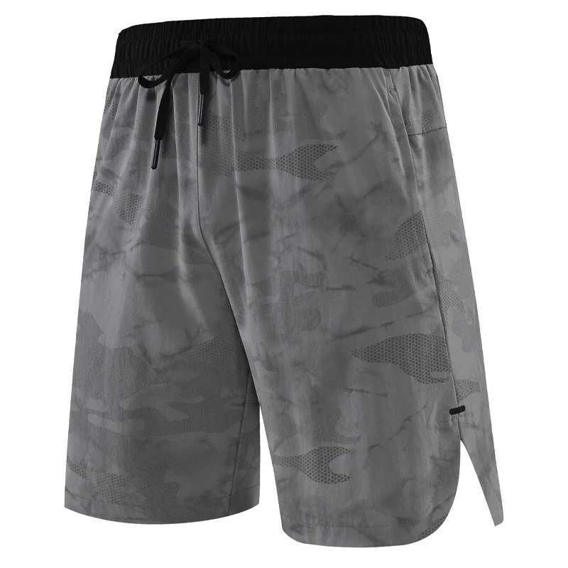 Mens fitness shorts quick drying sportswear casual beach brand short camouflage running shorts breathable gym shorts W250324