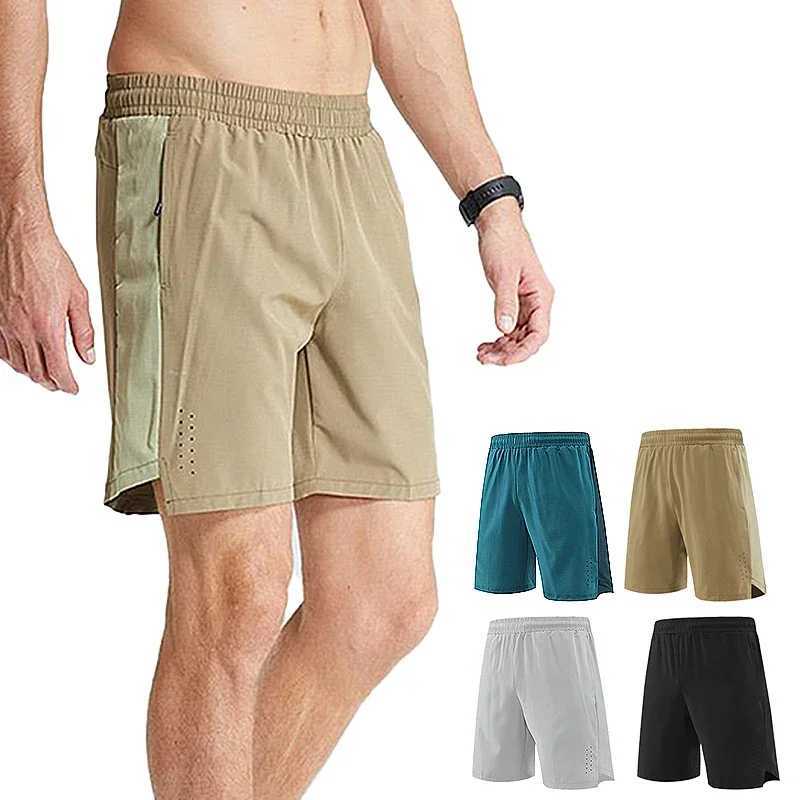 Mens running shorts gym jogging outdoor beach swimming shorts fitness sweatpants mens basketball training clothing sportswear W250324