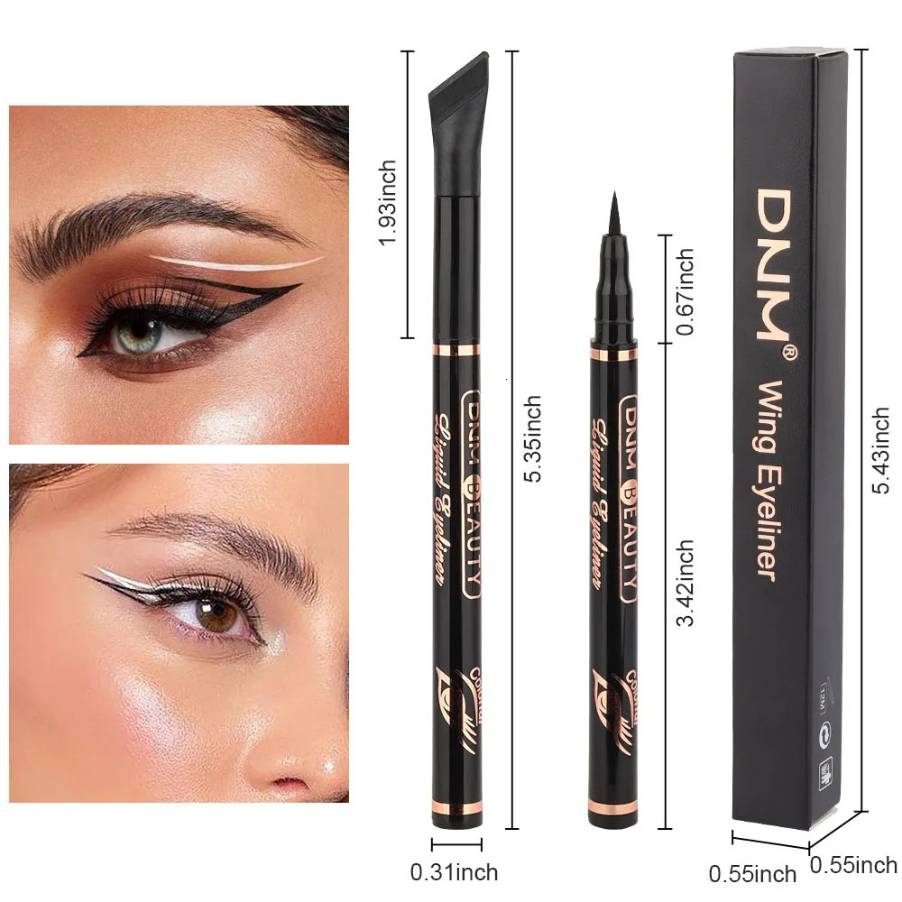 12 Colors Matte Liquid Eyeliner Pen Black Purple Makeup Waterproof Quickly Drying Smooth Ultra-thin Eye Liner Wing Tips Cosmetic 250324