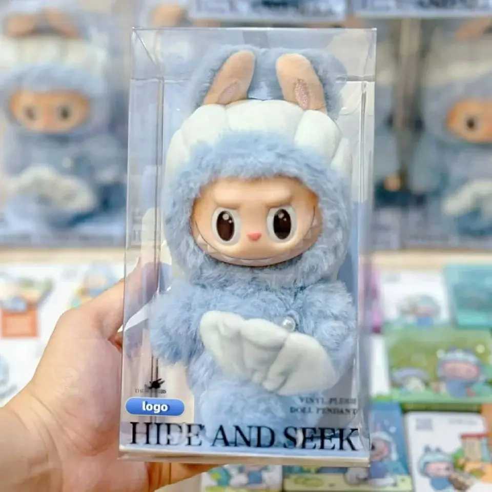 In Stock Replica 17cm Monster Labubu Series Zimomo Mokoko Creative Change Doll Diy Figure Vinyl Pendant Toy Child Birthday GiftsC250325