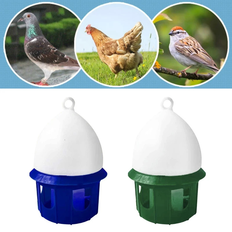 1 Piece Automatic Bird Waterer Portable Water Feeder with Handle Plastic Drinker 1L 4L 6L 10L Pet Supplies 250318