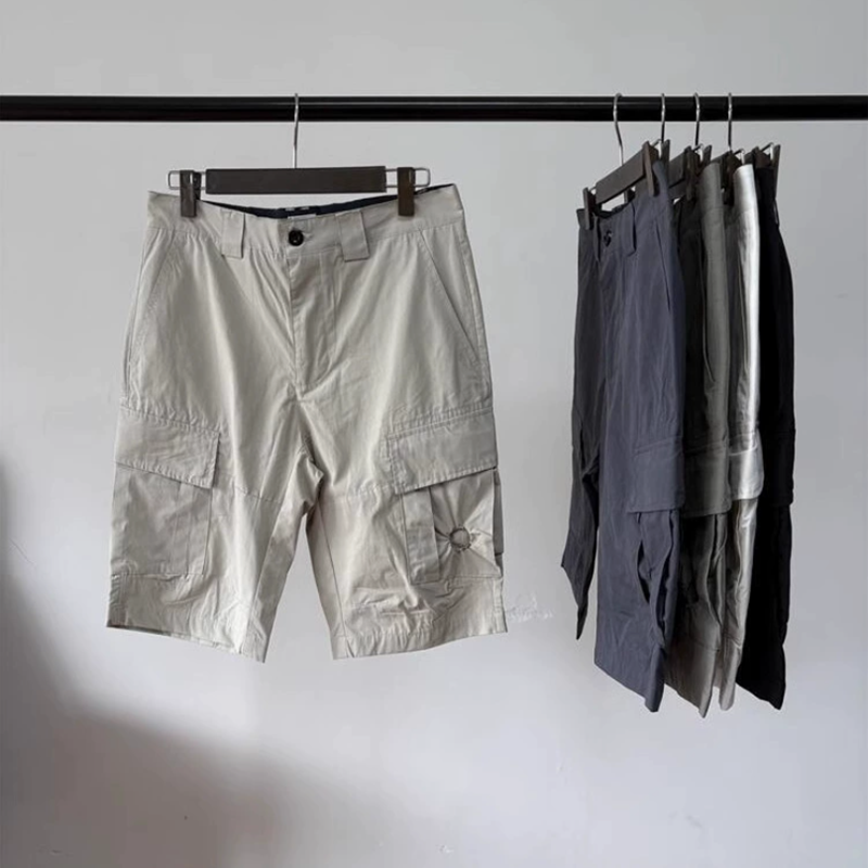 5color One lens Summer workwear and casual shorts outdoor men's beach short pants with mobile badges
