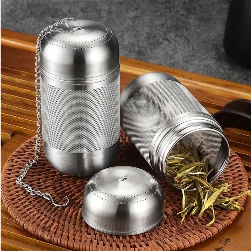 Stainless Steel Infuser Tea Leaves Spice Seasoning Ball Strainer Teapot Fine Mesh Coffee Filter Teaware