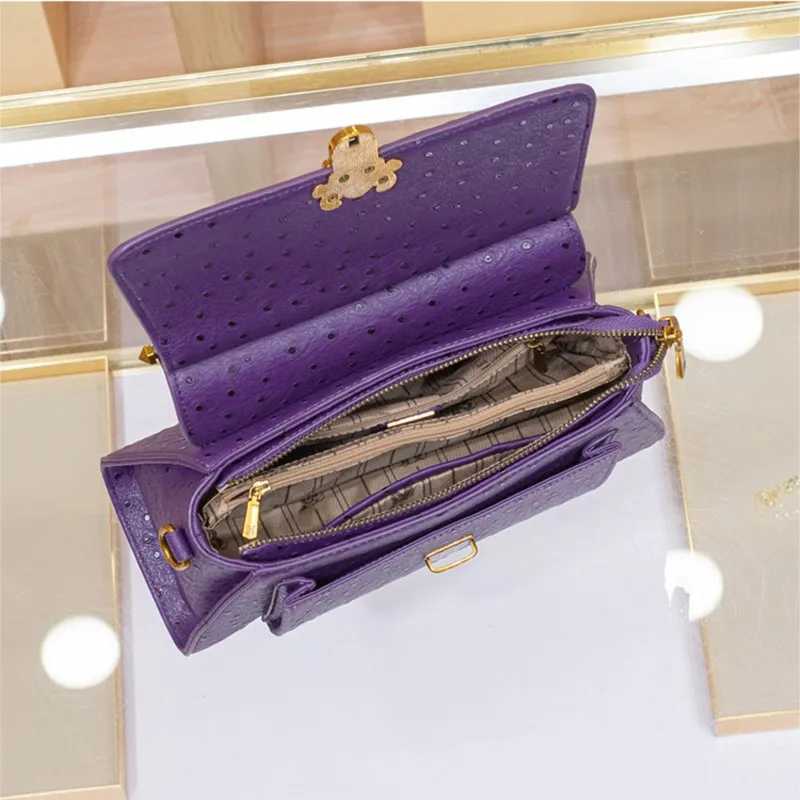 Womens handbag large capacity 2025 new autumn and winter lightweight designer fAshionable shoulder cross body Z250324