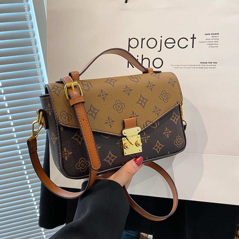 Free shipping 2025 new designer Shoulder Bags For womans ladies flap handbag fashion printing black girl woman crossbody Bag