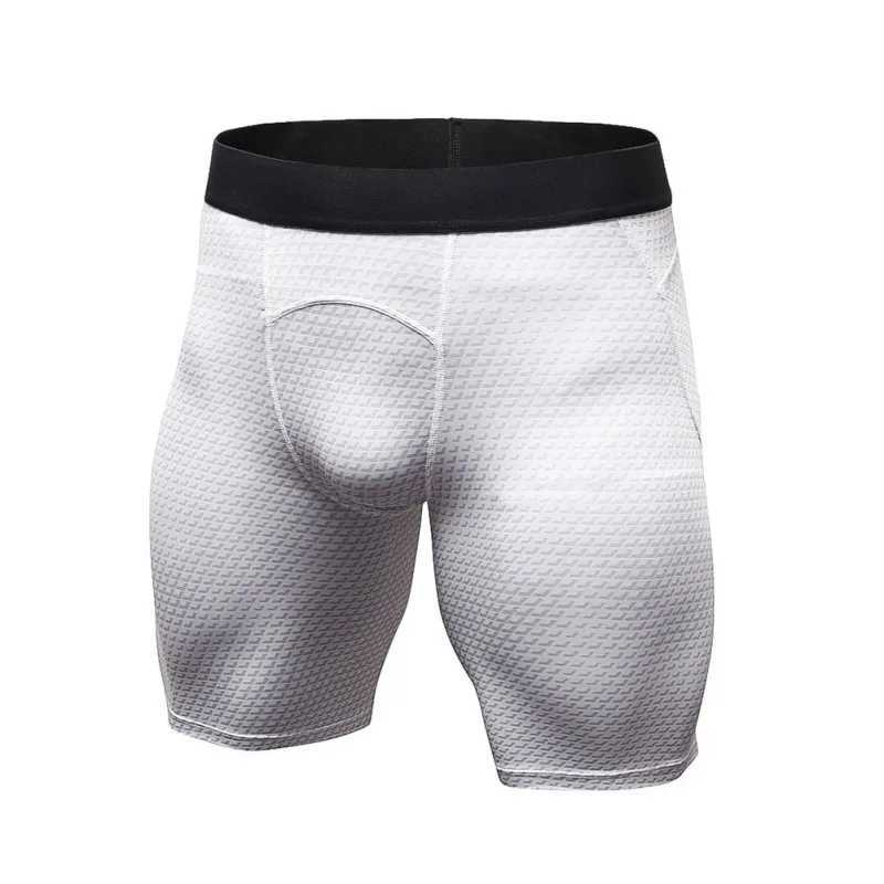 Mens summer shorts mens quick drying breathable soft and comfortable mens sports shorts compression tight fit W250324