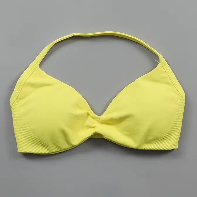 Asymmetric Impact Sports Gym Woman Semeless High Support Backless Workout Crop Top Fiess Yoga Blouse Running Tank