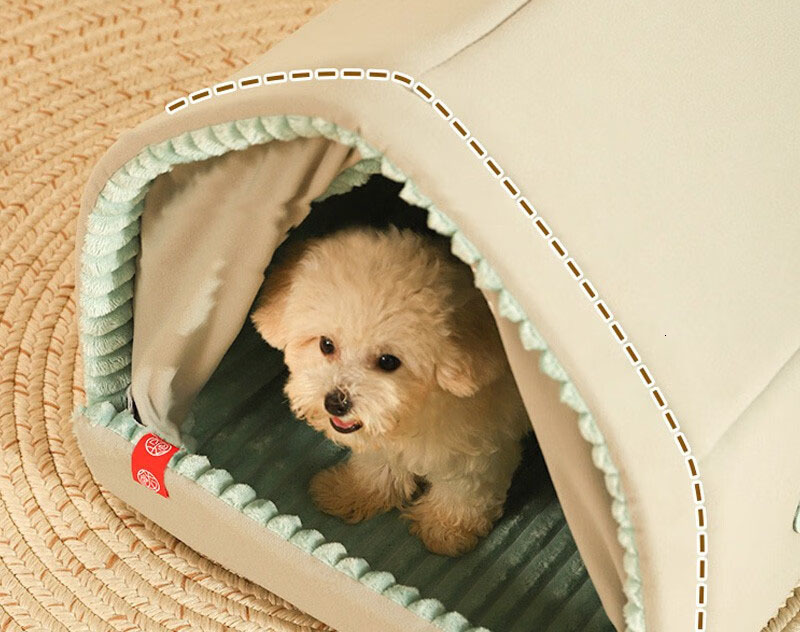 Dog Kennel, Warm In Winter, Small Dog House, Dog Bed Enclosed Pet, Winter Dog Bed, Cat Nest, All Season Universal Dog House 527