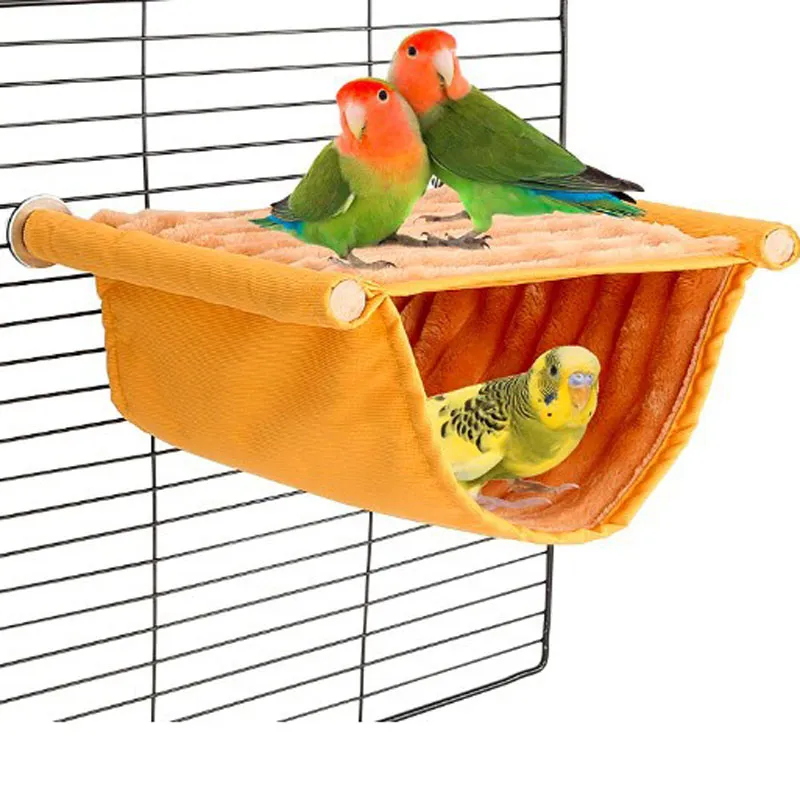 Parrot Pet Hamster Nest Warm Hammock Removable Hammock Windowsill Multi-color Hanging Cat Cradle