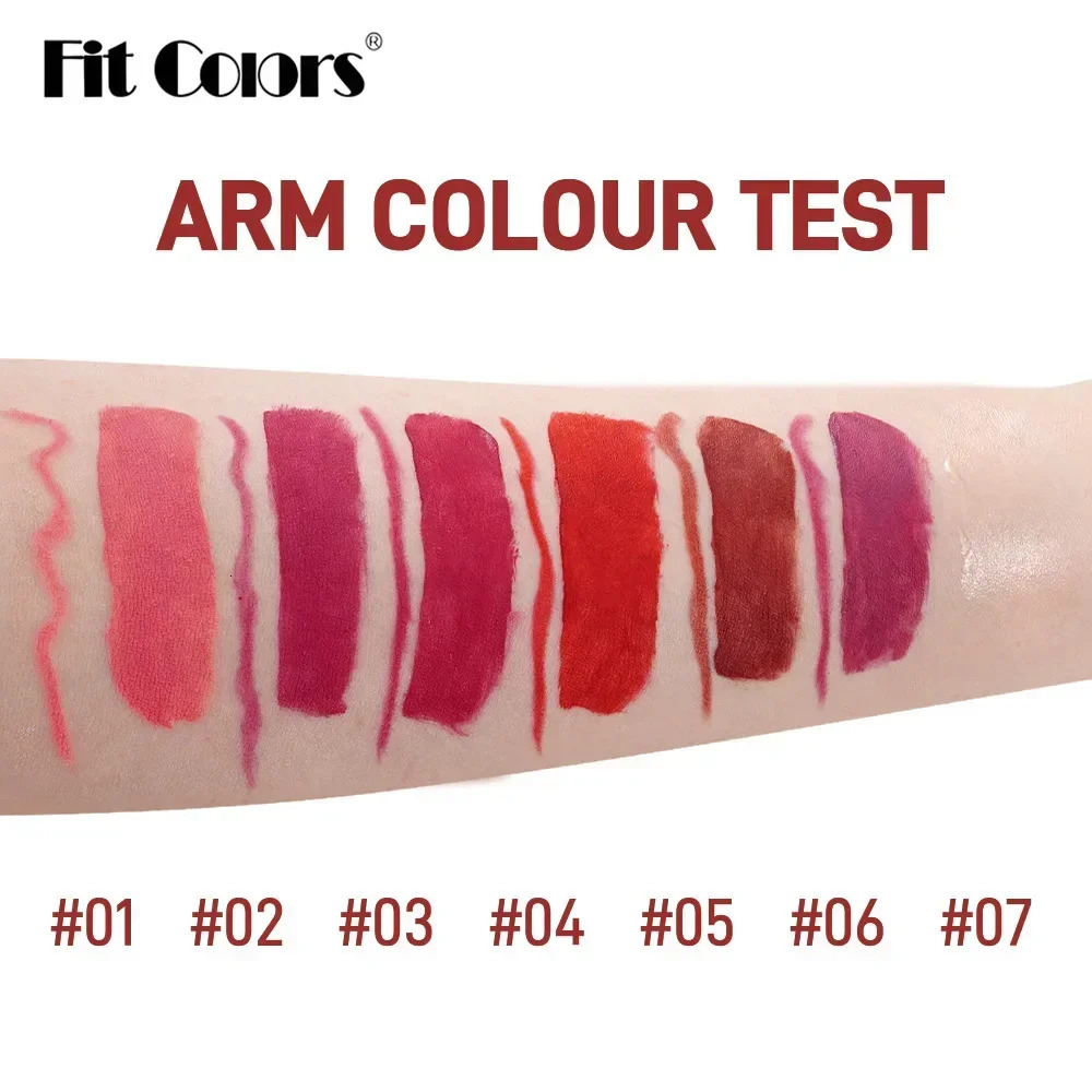 Lip Gloss Lip Liner Pencil Case 13PCSSet Matte Velvet Non-stick Cup Waterproof Sweatproof Longlasting Shiny Lip Glaze Makeups 250324