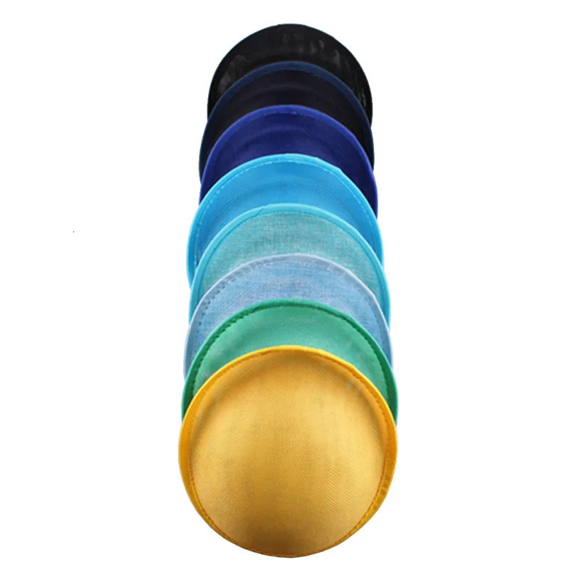 20CM Simulation SINAMAY Fashioner Base Making Dance Party Show Hat DIY Millinery Cocktail Headwear Wedding Hairstyle One Piece Style 250320