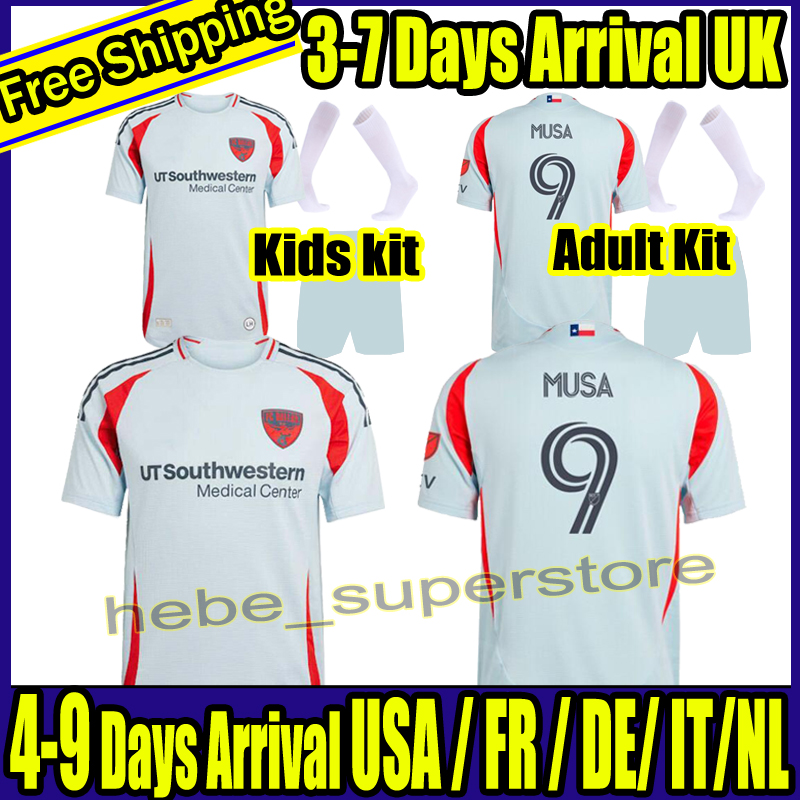 25 26 FC DallasES soccer jerseys 2025 2026 football shirts home away top thailand quality uniform adult men Kids kit United States league