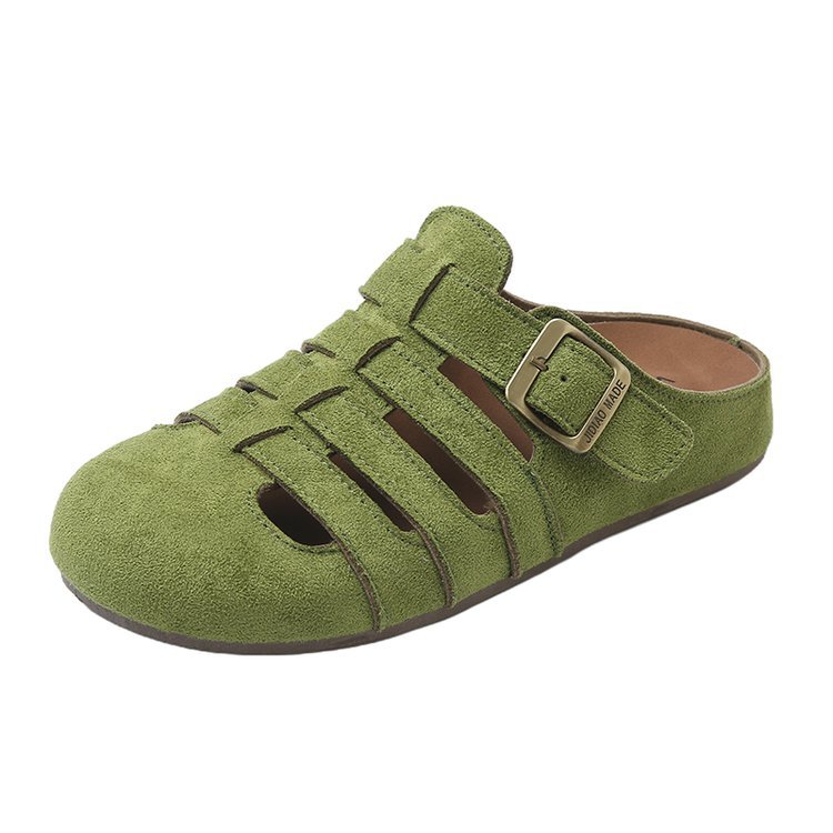 2025 hot new free shipping designer slippers for womens flat sandals yellow green pink khaki Summer new outdoor beach flat slippers