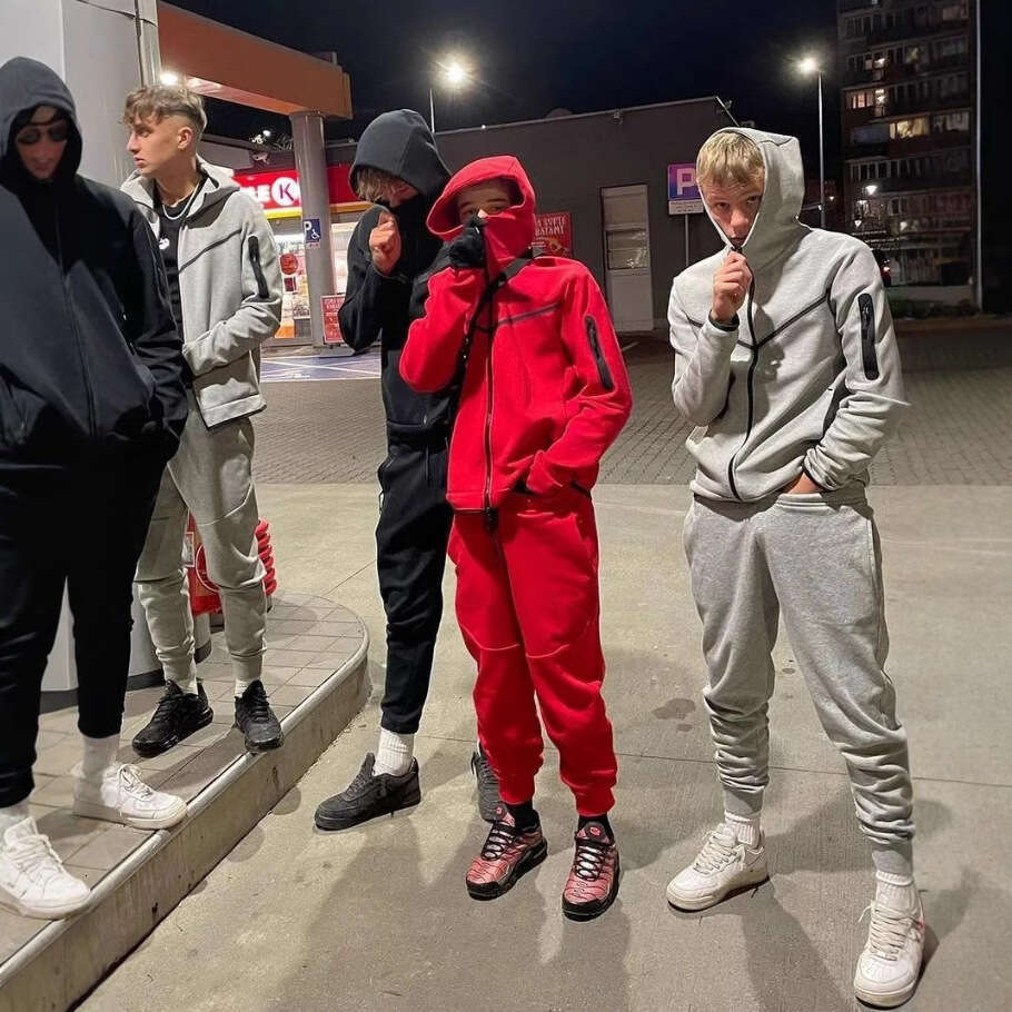 Fashion Same Style Loose Hooded Cardigan Sweatshirt Zipper High Street Top Splicing gift for man