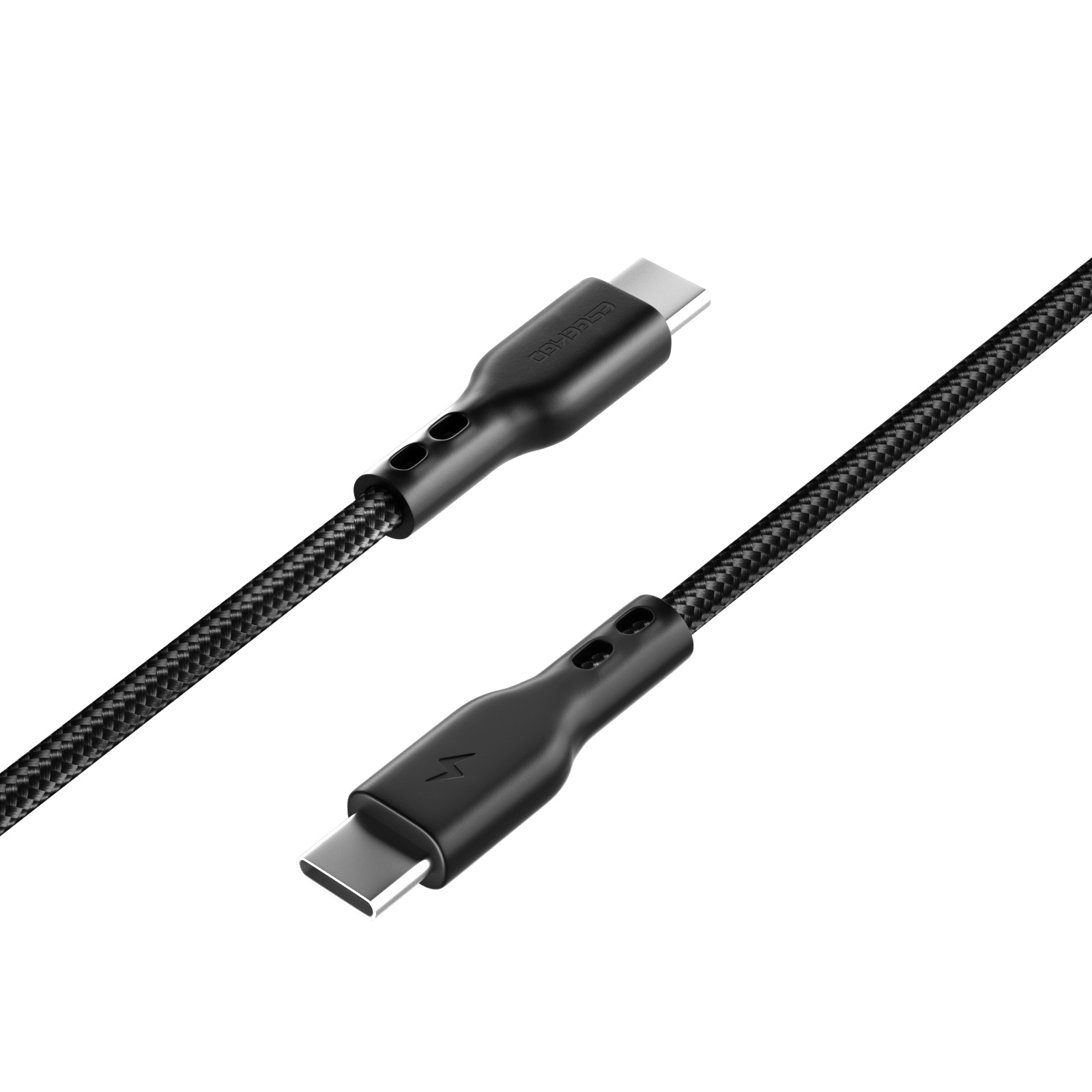 USA STOCK ESEEKGO G-34B Nylon Braided 3.0A 4FT Type-C to Type-C Data Cable With Retail Package ship in 2 days