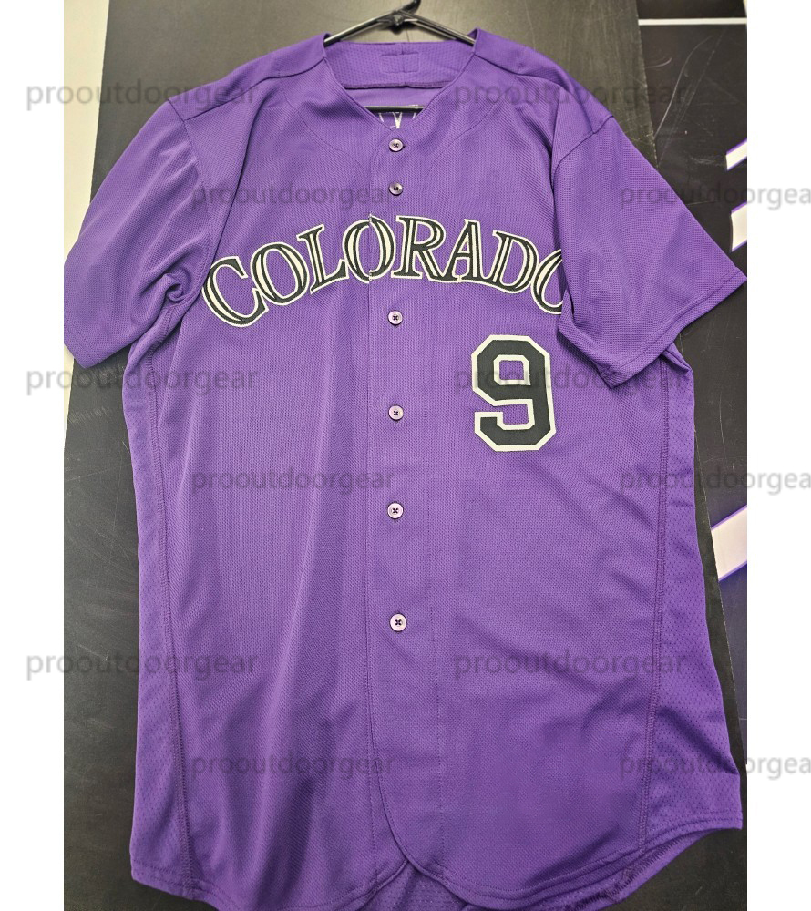 Baseball Jersey McMahon 19 Blackmon Jones Rodgers Mom Custom Sweatshirt - Embroidered Baseball Jerseys Mens Womens Youth