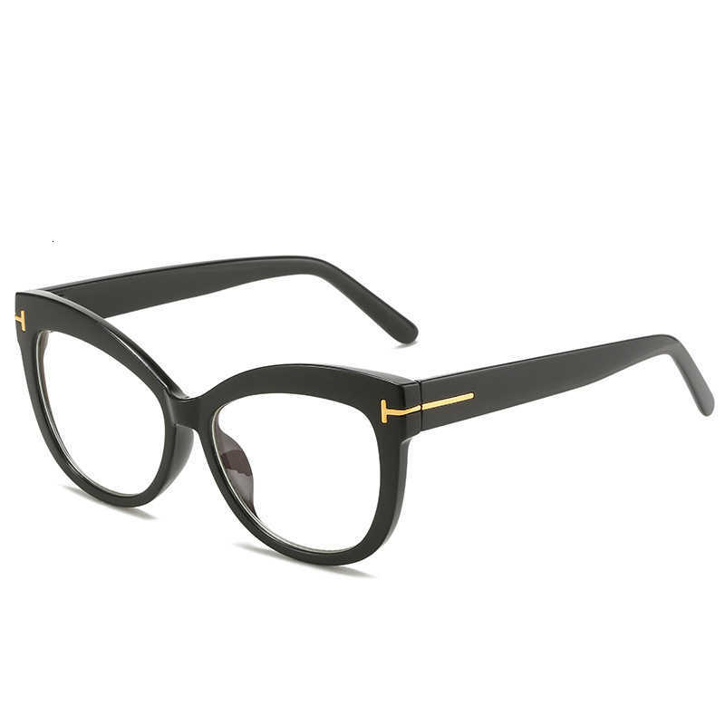 Fashion designer sunglasses for men and women Cat eye shaped womens personalized mirror holder with T-shaped decoration can be paired myopia 9607
