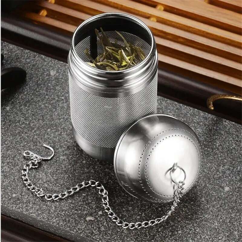 Stainless Steel Infuser Tea Leaves Spice Seasoning Ball Strainer Teapot Fine Mesh Coffee Filter Teaware