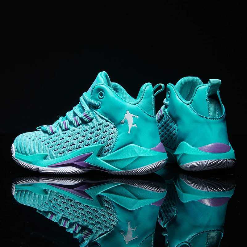 Brand childrens basketball shoes for boys thick soled anti slip childrens sports shoes for boys outdoor sports shoes for girls coach W250324