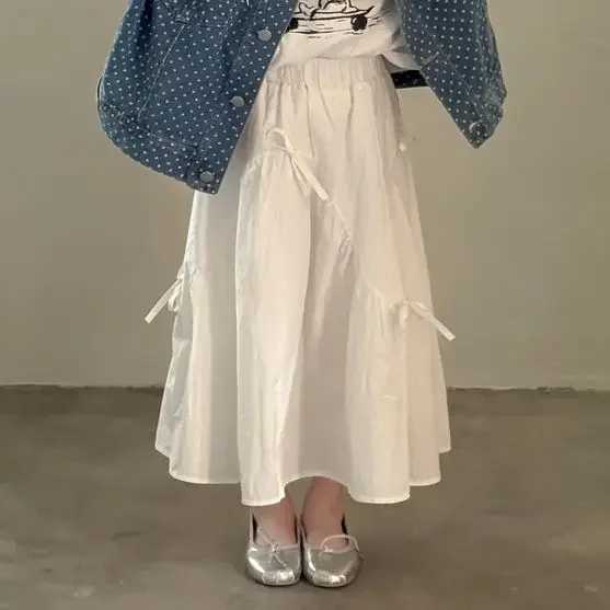 Childrens Dress 2025 Spring Girls Korean Solid Color Loose Half Skirt Childrens Leisure Splicing SkiingT250325