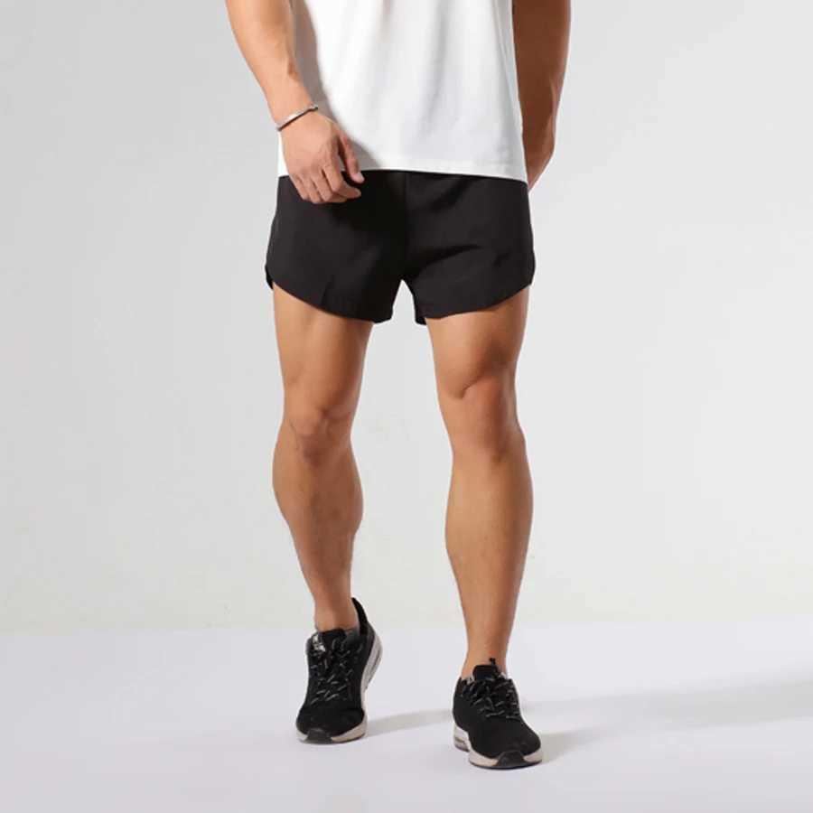 (M-4XL) Mens Quick Drying Loose Running Shorts Outdoor Sports Training Coat Reflective Fitness Slow Running Marathon Shorts Customization W250324