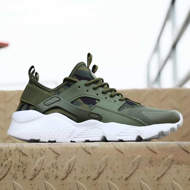 Mens sports shoes unisex platform N-Slip sports shoes green brand tra light mesh casual shoes Y250324