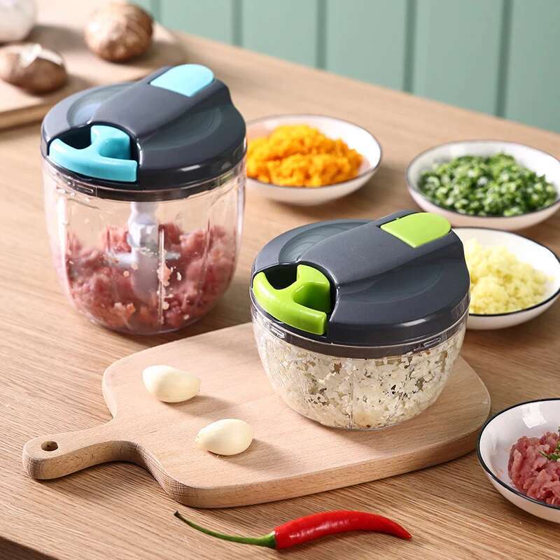 Multi Meat Mincer Onion Cutter Rotate Kitchen Cooking Accessories For Garlic Press Crusher Vegetable Chopper